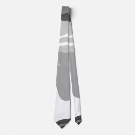 Gravata Padrão de Camuflagem Militar Urbana Cinza