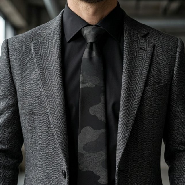 Gravata Padrão de Camuflagem Stealth Black Ops (Criador carregado)
