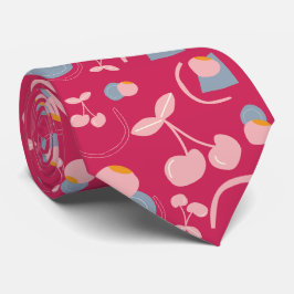 Gravata Padrão de cereja