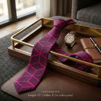 Padrão de Cubo 3D Geométrico de Cor Personalizada