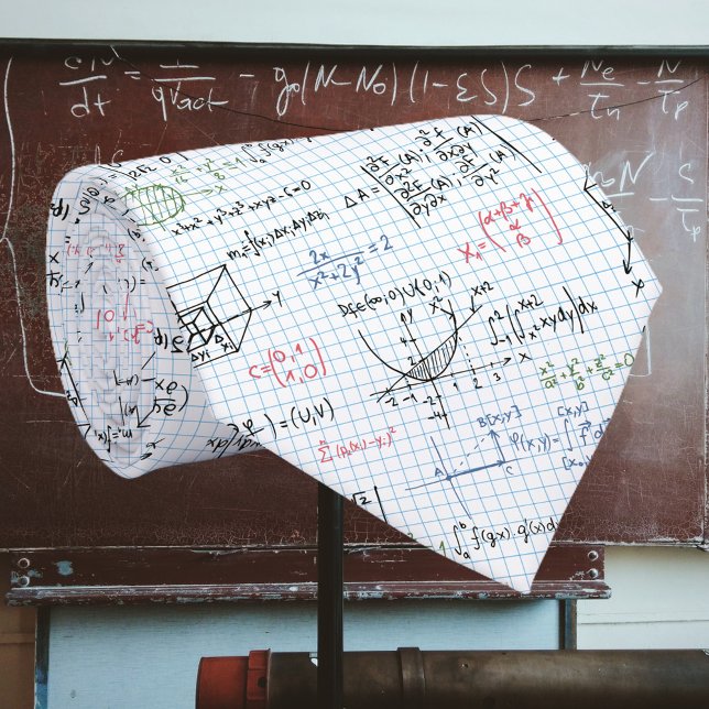 Gravata Padrão de Equação de Matemática (Criador carregado)