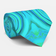 Padrão de espiral de Arte Líquida de Abstrato Azul