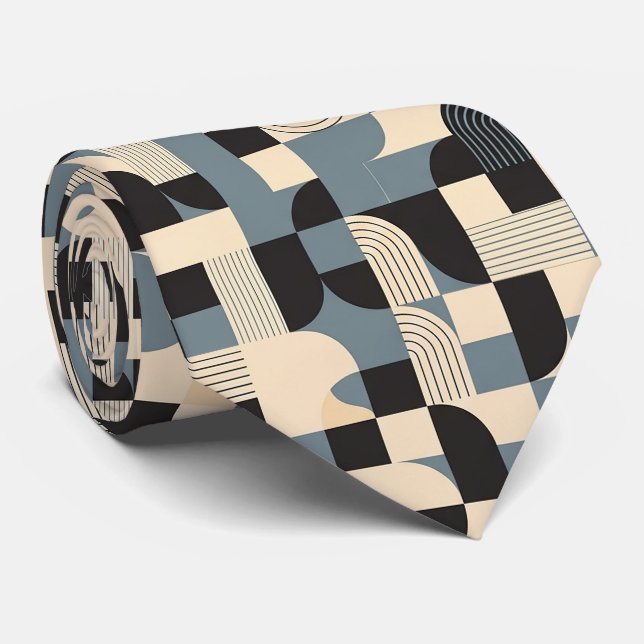 Gravata padrão de estilo moderno em azulejos (Rolled)