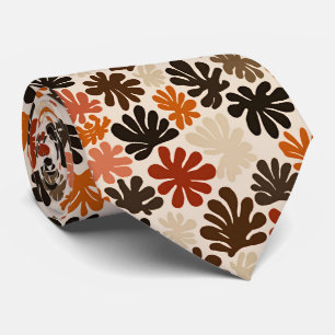Gravata Padrão de Flor Matisse Boho