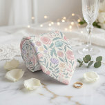 Gravata Padrão de Flores Pastel Suave<br><div class="desc">Adicione um toque de elegante serenidade ao seu guarda-roupa com nossa Gravata com Padrão de Flores Pastel Suaves, perfeita para um visual refinado e romântico! Esta gravata delicada apresenta um design pastel suave com flores em flor em tons de lavanda, amarelo pálido e rosa bebê, misturados perfeitamente em um fundo...</div>