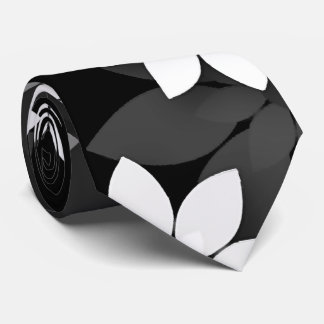 Gravata Padrão de flores, sem costura, de cinza, preto e b