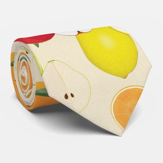 Gravata Padrão de fruta (Rolled)