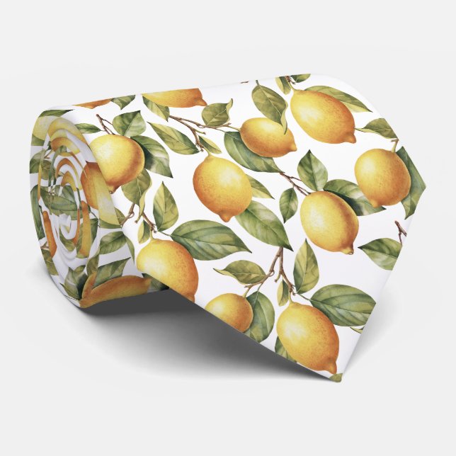 Gravata padrão de limão cítrico (Rolled)