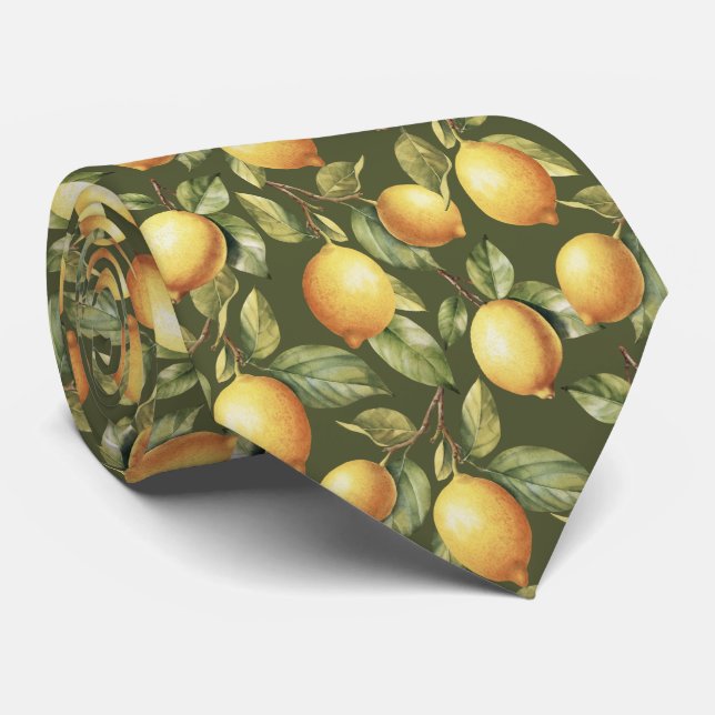 Gravata padrão de limão cítrico (Rolled)