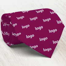Padrão de Logo Simples Cereja Escura Vermelha Negó