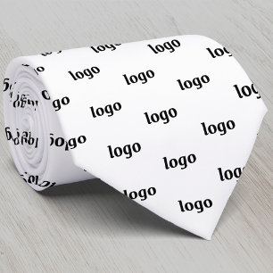 Gravata Padrão de Logotipo Simples de Negócios