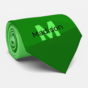 Gravata Padrão de malha geométrica do gradiente verde-clar