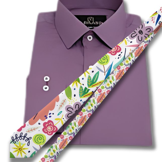 Gravata Padrão de paraíso tropical havaiano (Criador carregado)