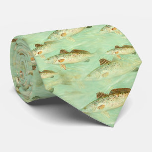 Gravata Padrão De Peixe De Baixo 