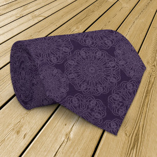 Gravata Padrão de púrpura colada era refração