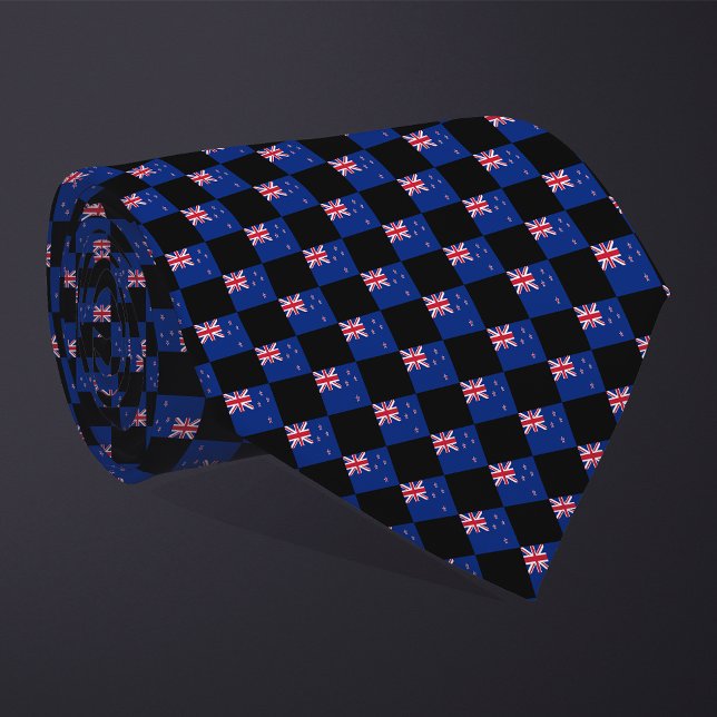 Gravata Padrão de Sinalizador da Nova Zelândia verificado (Criador carregado)