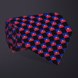 Gravata Padrão de Sinalizador do Haiti verificado