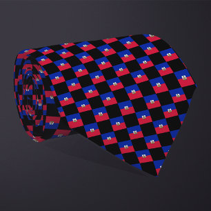 Gravata Padrão de Sinalizador do Haiti verificado