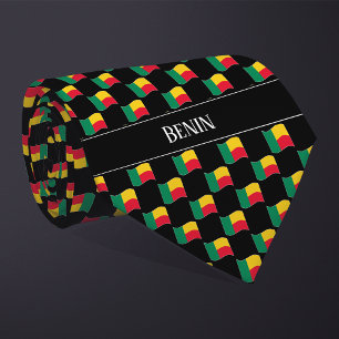 Gravata Padrão de Sinalizador do Wavy Benin