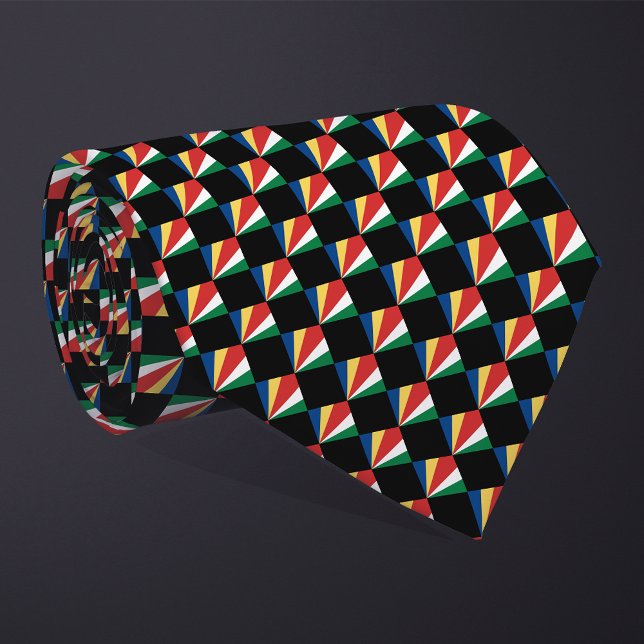 Gravata Padrão de Sinalizador Seicheles Verificado (Criador carregado)