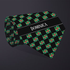 Gravata Padrão de Sinalizador Wavy Dominica