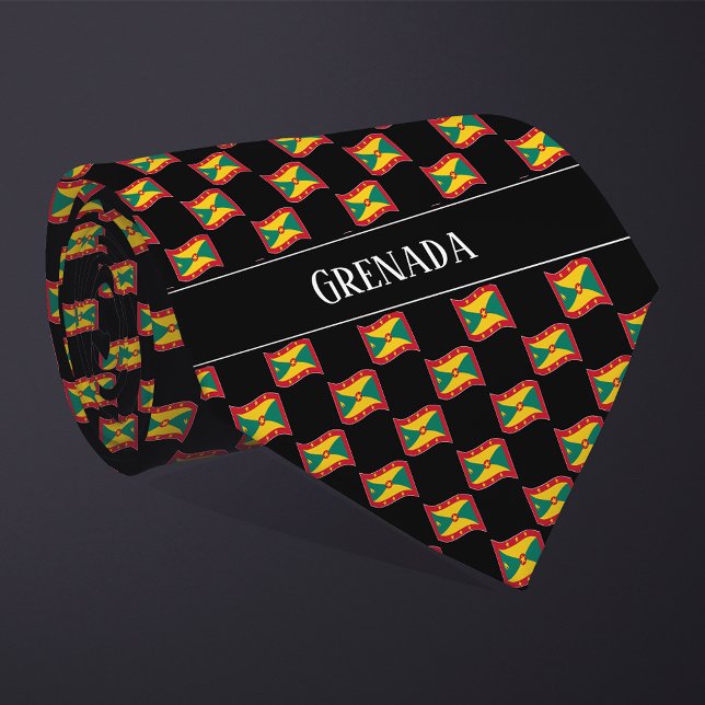 Gravata Padrão de Sinalizador Wavy Grenada (Criador carregado)