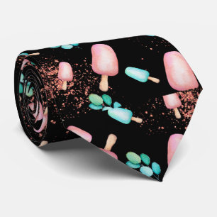 Gravata Padrão de sorvete em camadas legal