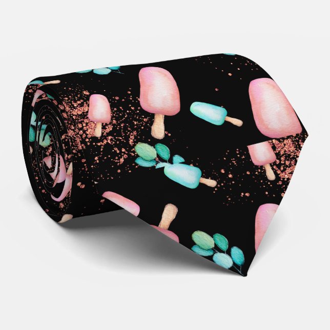 Gravata Padrão de sorvete em camadas legal (Rolled)