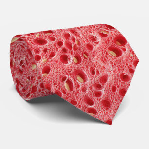Gravata Padrão de Textura da Polpa de Melancia