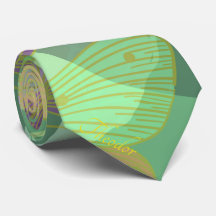 Padrão de Violeta de Pistachio com Borboleta Doura