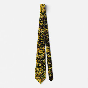 Gravata Padrão do ouro 11.bw Preto BG