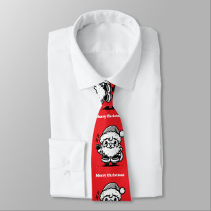 Gravata Padrão do Pai Natal Retroativo