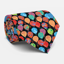 Gravata Padrão dos Balões de Aniversário Festivo