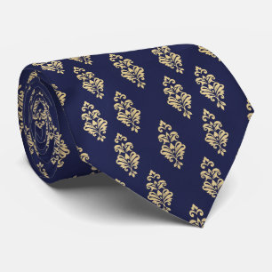 Gravata Padrão Elegante Damask Clássico