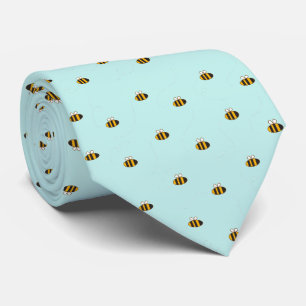 Gravata Padrão elegante verde-amarelo-abelha sem costura