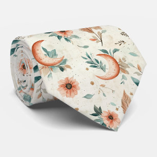 Gravata Padrão Floral Celestial (2)