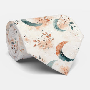 Gravata Padrão Floral Celestial (5)