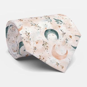 Gravata Padrão Floral Celestial (6)