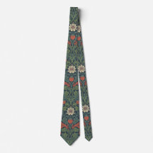 Padrão Floral de Morango Elegante de William Morri