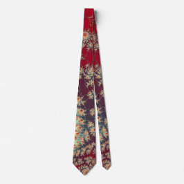Gravata Padrão Floral Espiral
