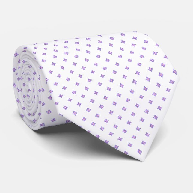 Gravata Padrão geométrico (Rolled)