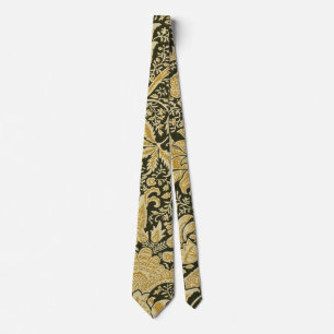 Gravata Padrão Índio Dourado, William Morris