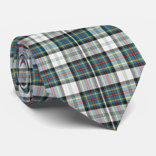 Gravata Padrão multicolorido do Tartan