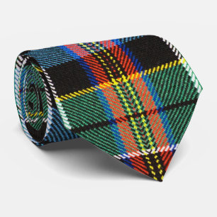 Gravata Padrão multicolorido do Tartan