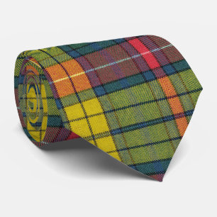 Gravata Padrão multicolorido do Tartan