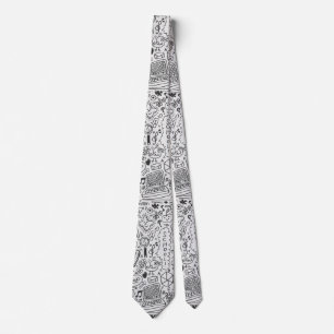 Gravata Padrão químico escolar