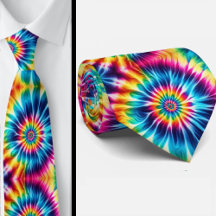 Padrão Tie-Dye Psicodélico