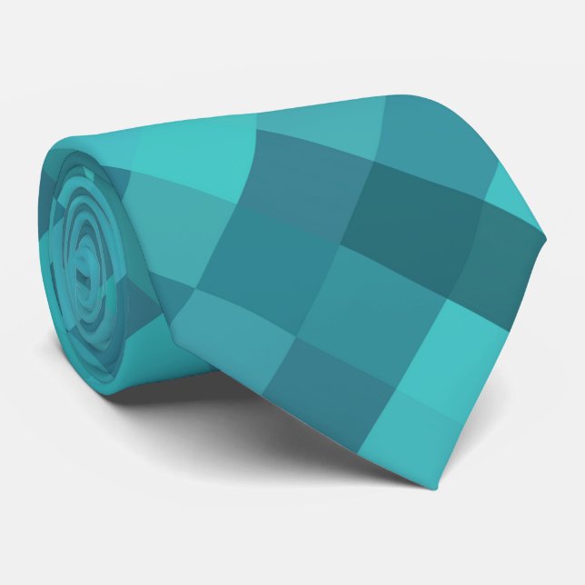 Gravata Padrão Turquesa
