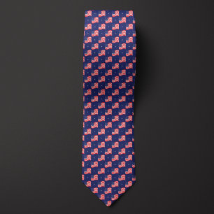 Gravata Padrão Wavy Flag nos EUA