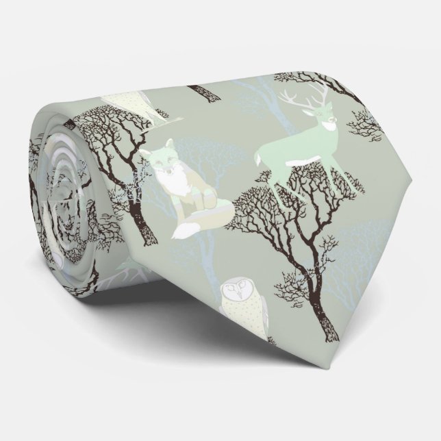 Gravata Padrão Woodland (Rolled)